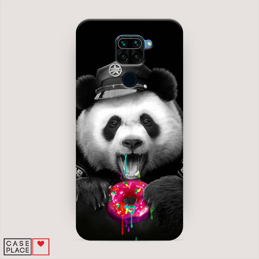 

Пластиковый чехол "Панда police" на Xiaomi Redmi 10X 4G, 38220-1