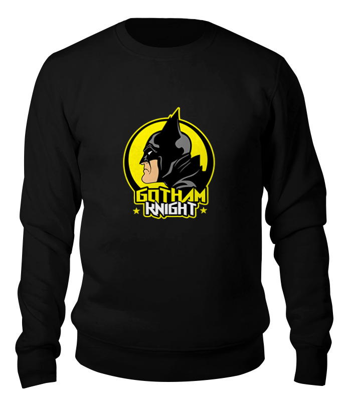 

Свитшот унисекс Printio Gotham knight черный S, Gotham knight