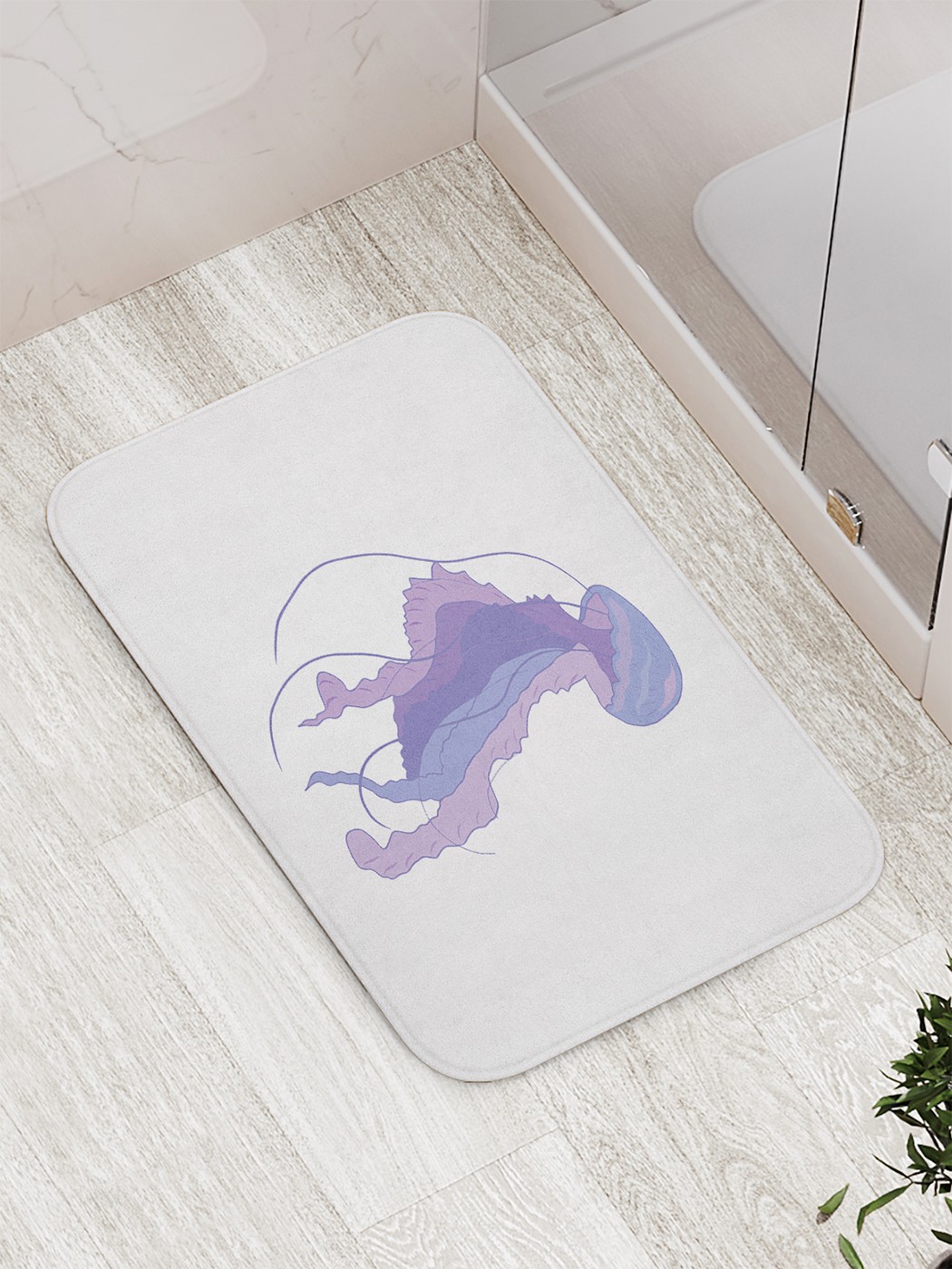 

bath_86544 Коврик противоскользящий для ванной, сауны, бассейна, 77х52 см
