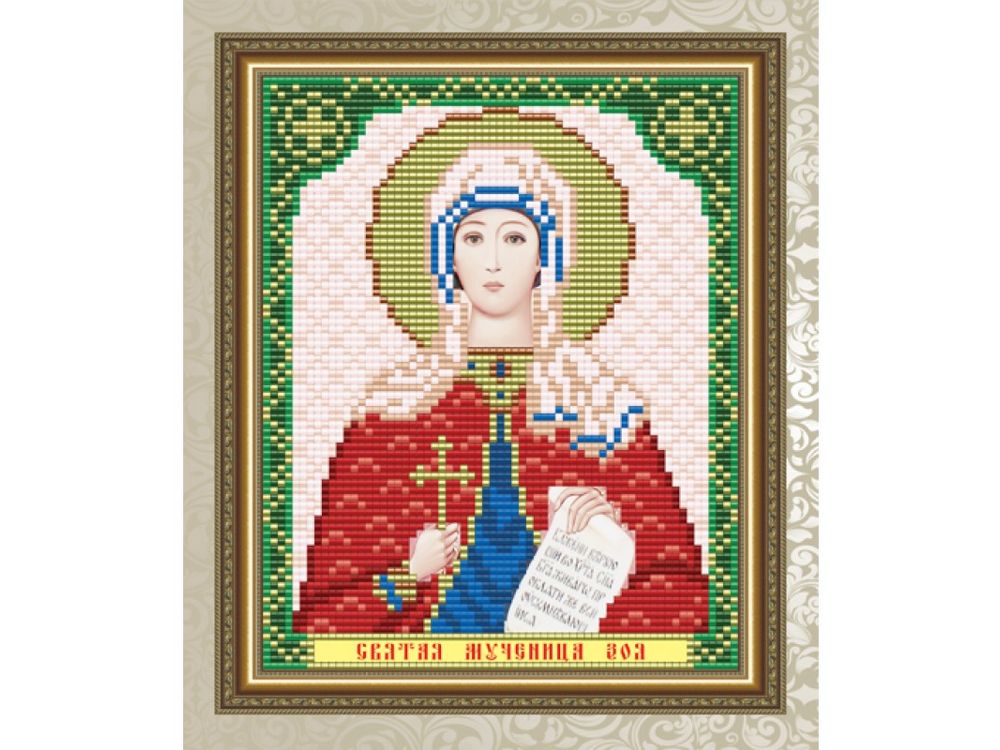 

Рисунок на ткани «Святая Мученица Зоя»