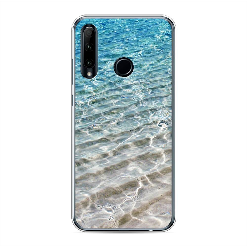 

Чехол Awog на Honor 10i "Волны 10", Голубой, 68850-4