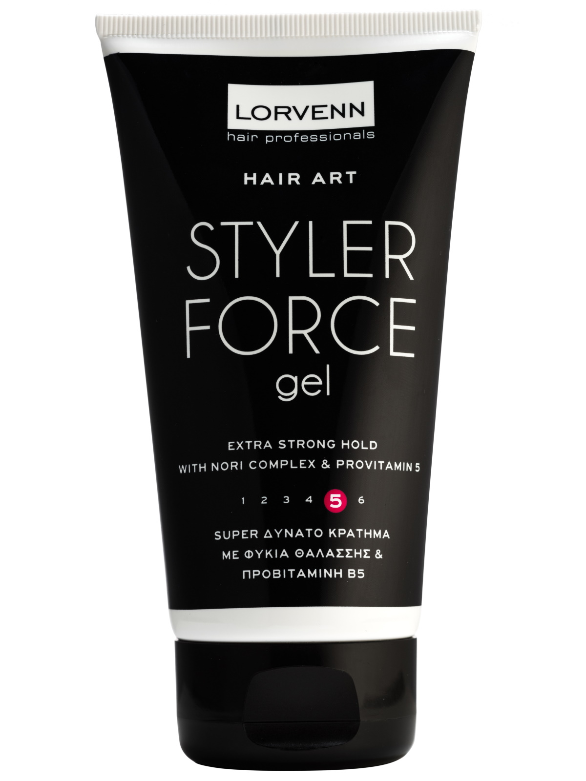 фото Гель lorvenn hair professionals , hair art очень сильной фиксации styler force gel 150 мл