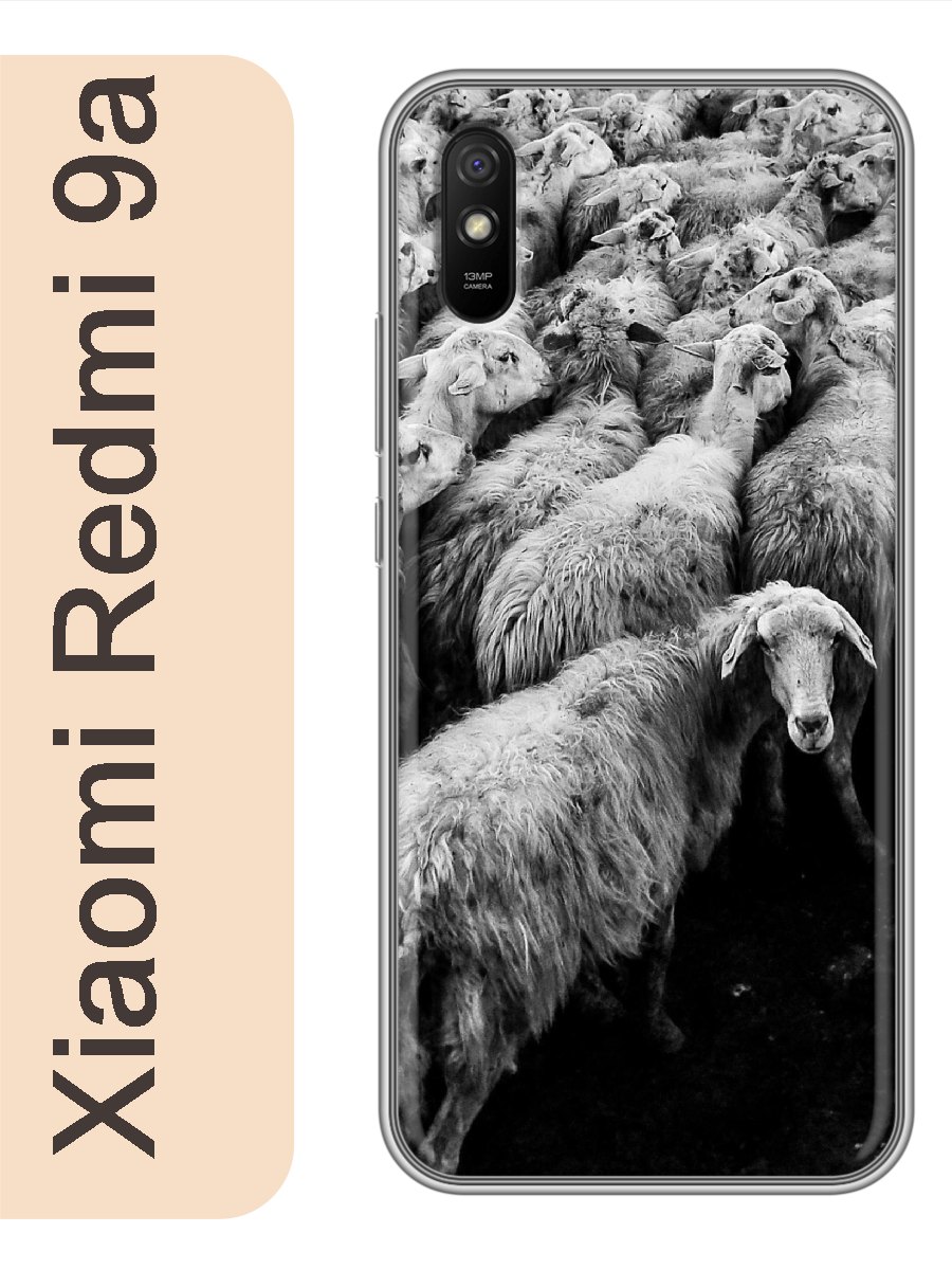 

Чехол на Xiaomi Redmi 9a стадо овец 871, red9azhiv