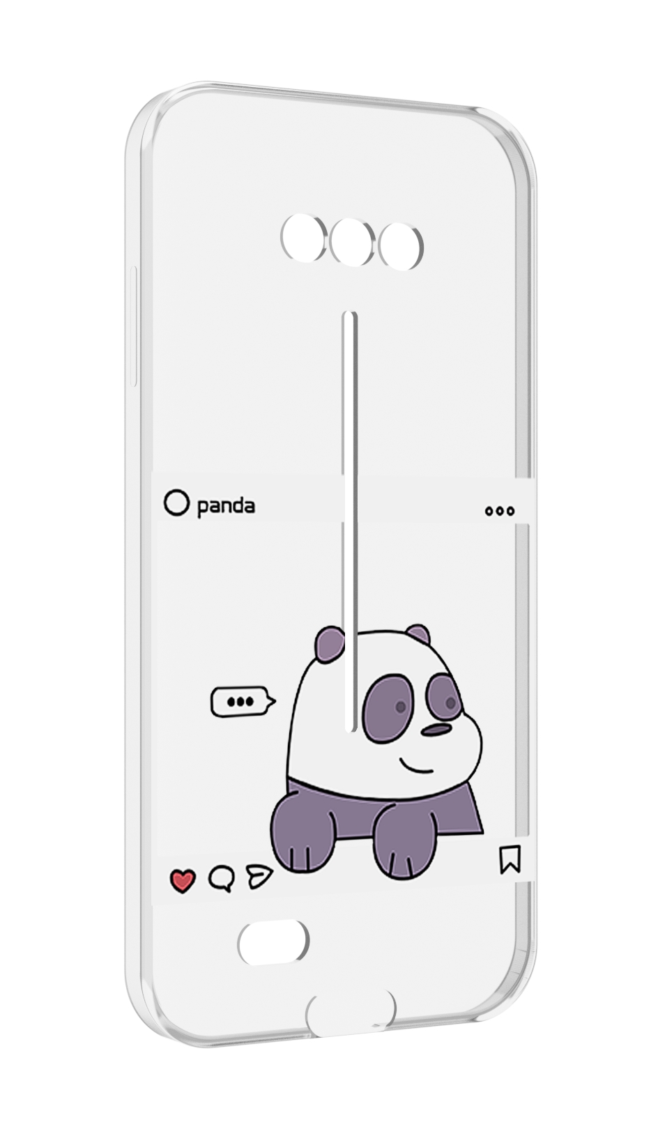 

Чехол MyPads пандочка-фотка для Doogee S41/S41 Pro противоударный, Tocco