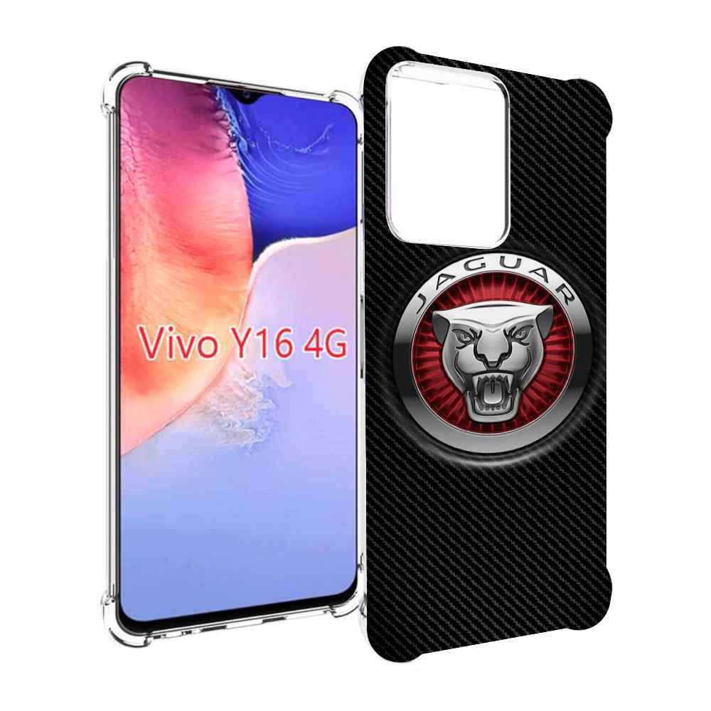 

Чехол MyPads Лого-ягуар для Vivo Y16 4G/ Vivo Y02S, Прозрачный, Tocco