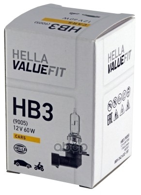 

Лампа Valuefit Hb3 HELLA арт. 8GH242632-181