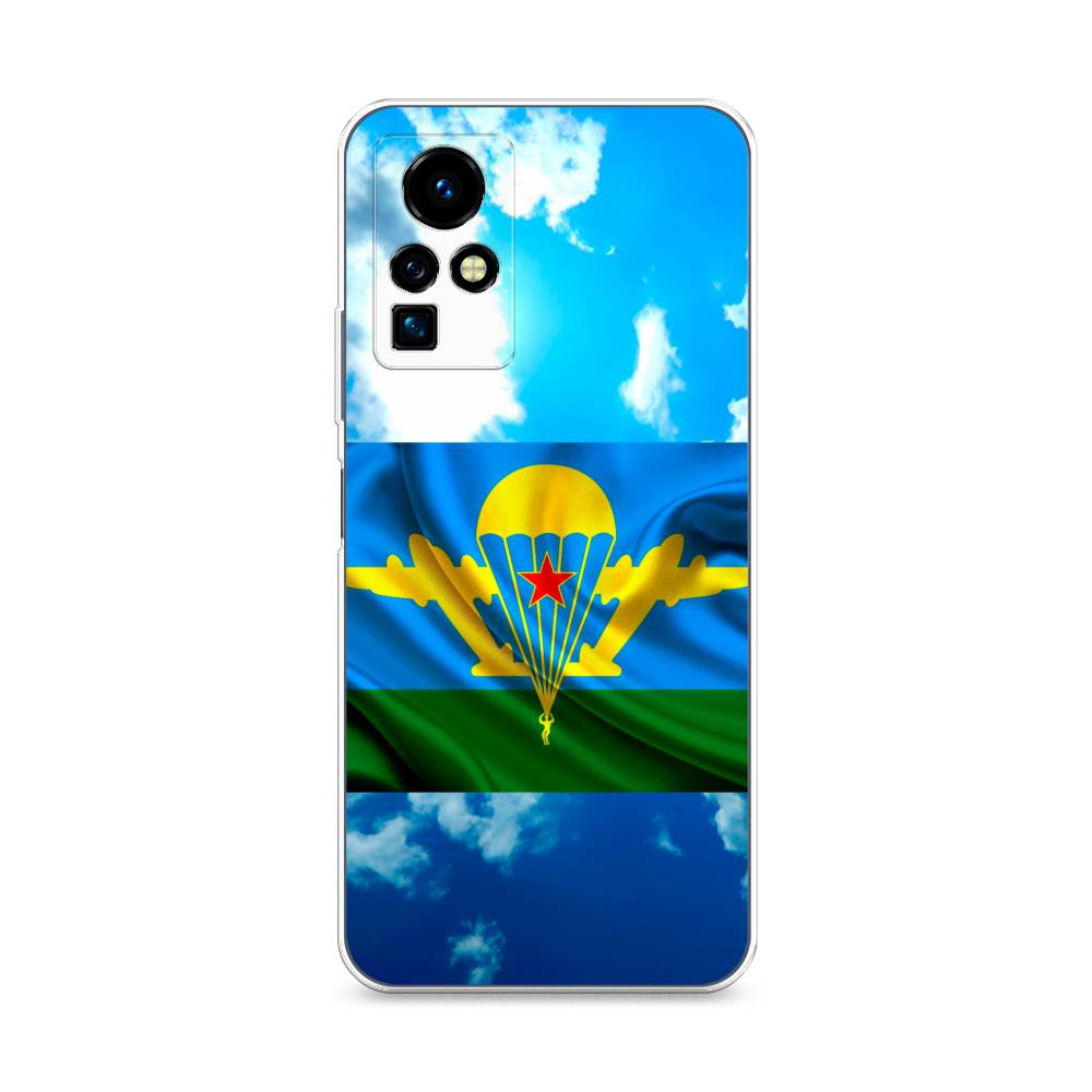 

Чехол Awog на Infinix Zero X Pro "ВДВ флаг в небесах", Разноцветный, 3101150-5