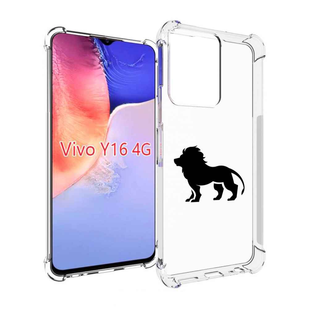 

Чехол MyPads Лев для Vivo Y16 4G/ Vivo Y02S, Прозрачный, Tocco