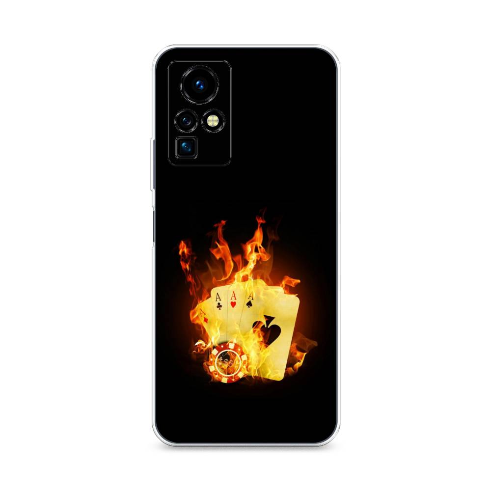 

Чехол Awog на Infinix Zero X Pro "Горящие карты", Разноцветный, 3101150-9