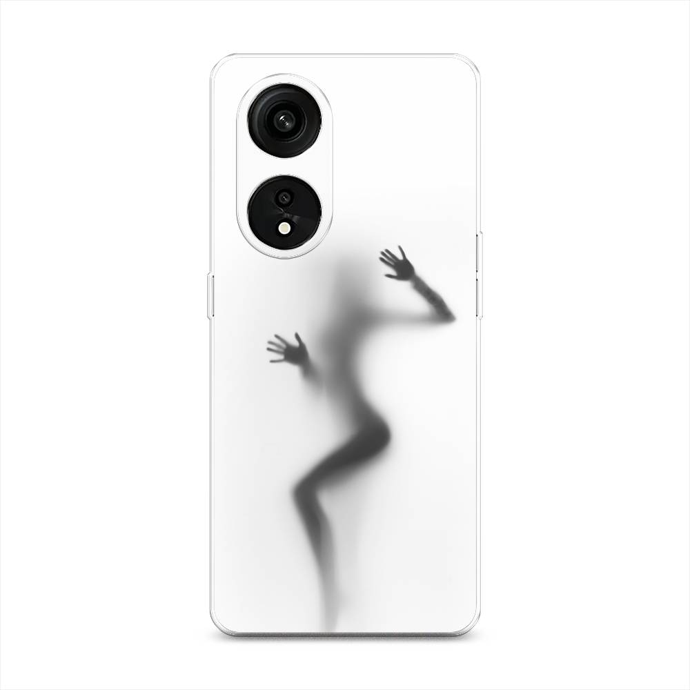 

Чехол Awog на Oppo Reno 8T 5G "Девушка в душе", Серый;белый;черный, 2513150-7