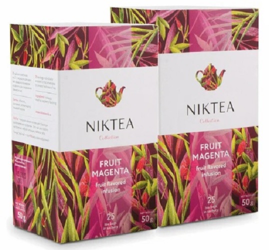 

Чай NikTea Фрут Маджента в пакетиках 25х2г, 2 шт
