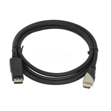 

Кабель HDMI DisplayPort (2м) черный