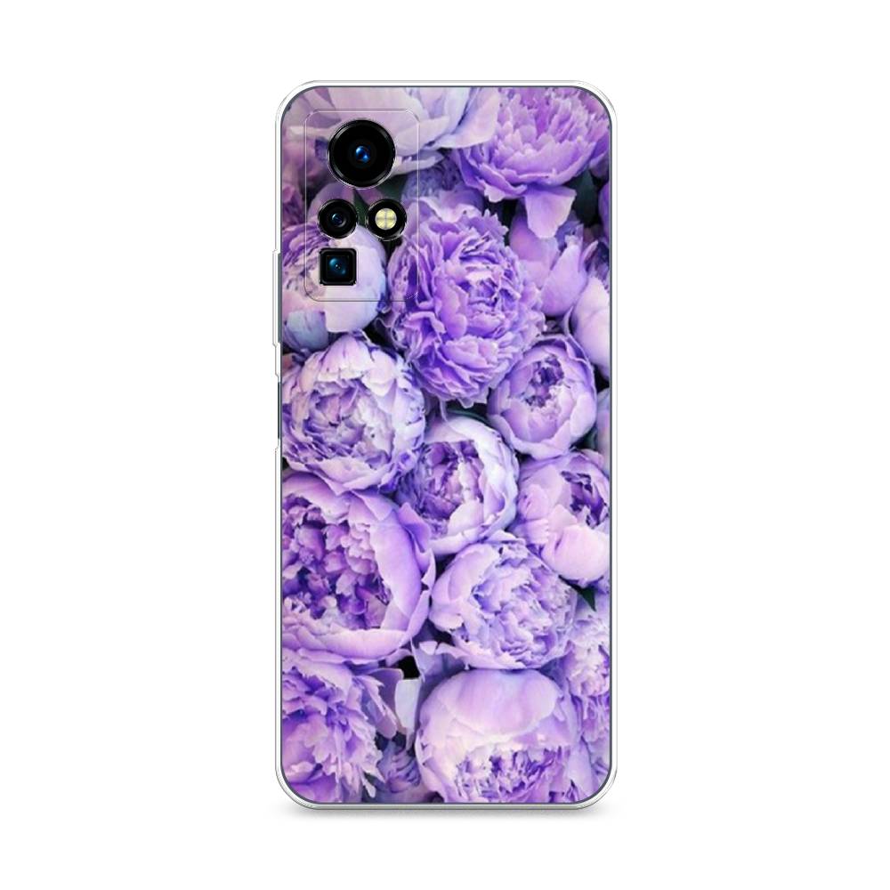 

Чехол Awog на Infinix Zero X Pro "Пионы сиреневые", Разноцветный, 3101150-8