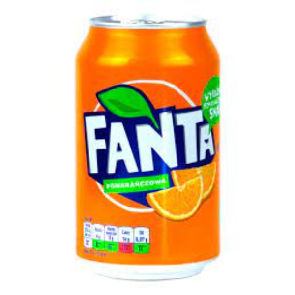 Лимонад Fanta Orange 0,33 л