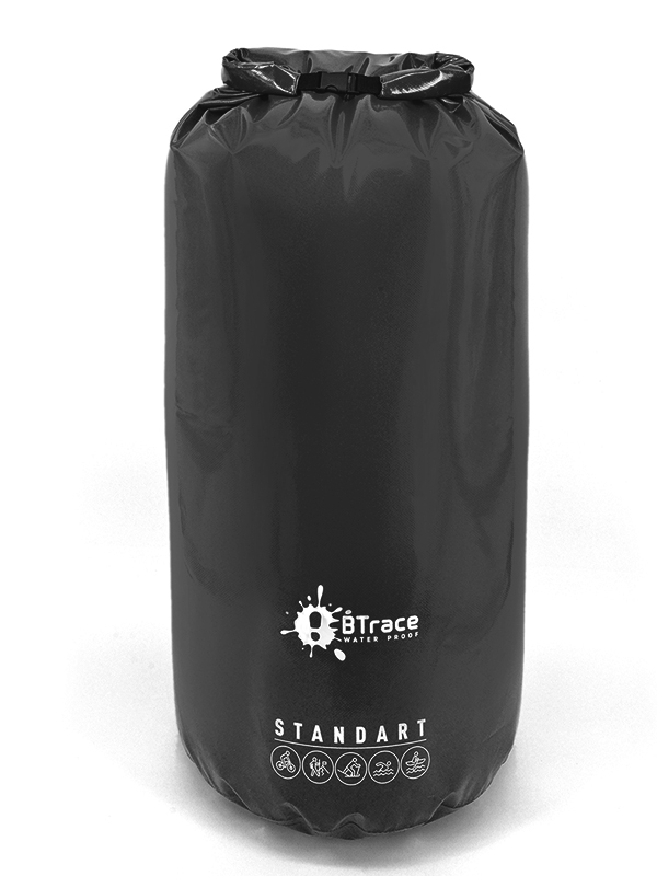 Гермомешок Гермомешок BTrace Стандарт ПВХ 70L Black A0369