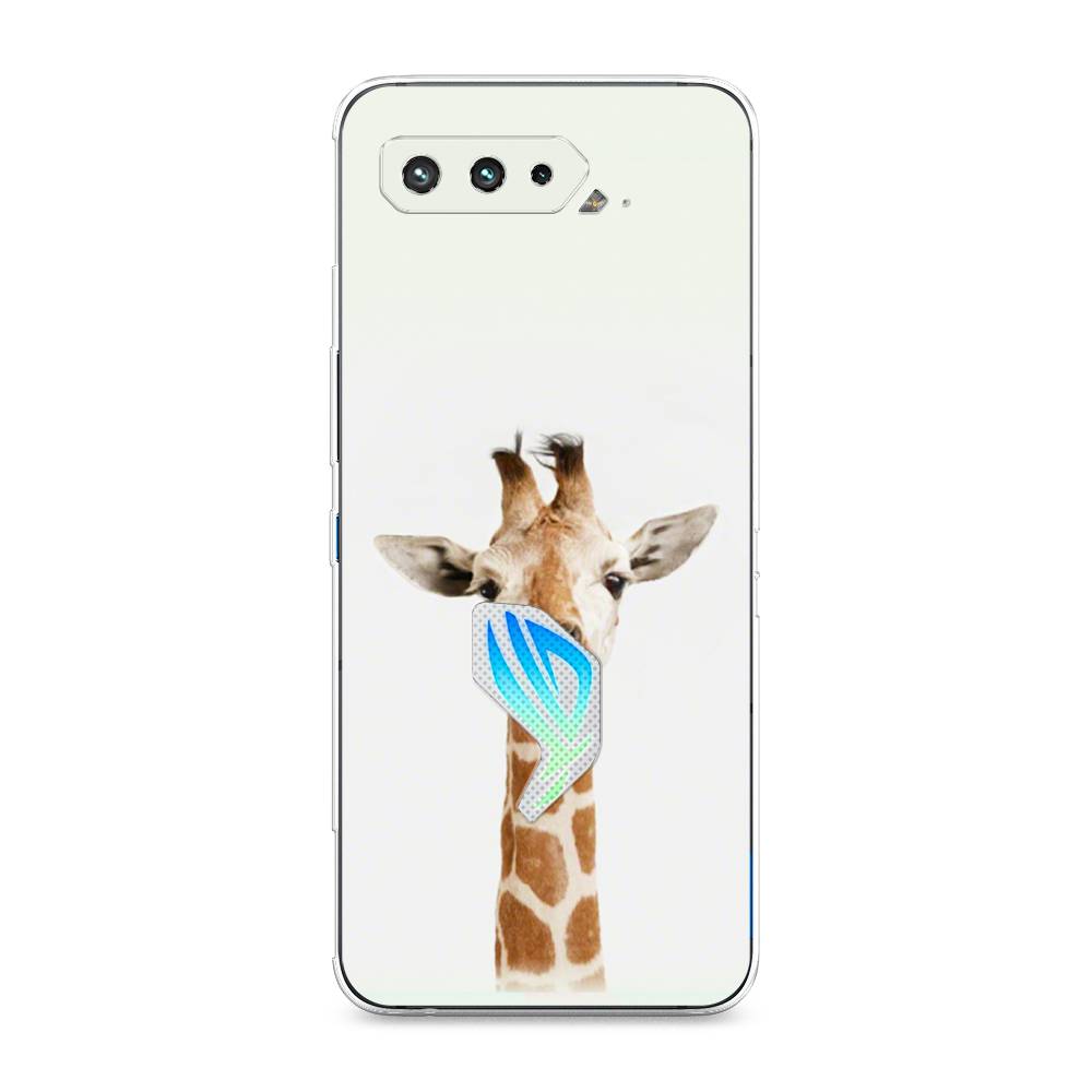 

Чехол для Asus Rog Phone 5/5s "Любопытный жираф", 44250-1