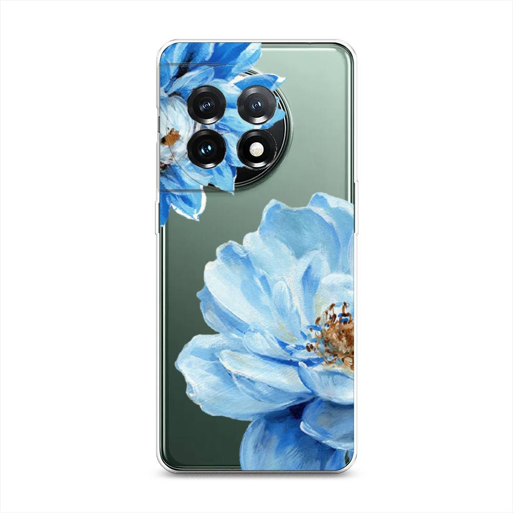 

Чехол Awog на OnePlus 11 "Голубые клематисы", Голубой, 153650-8