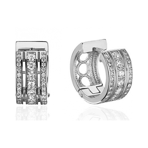 

Серьги из белого золота с фианитом Эстет 01С1213752, 01С1213752