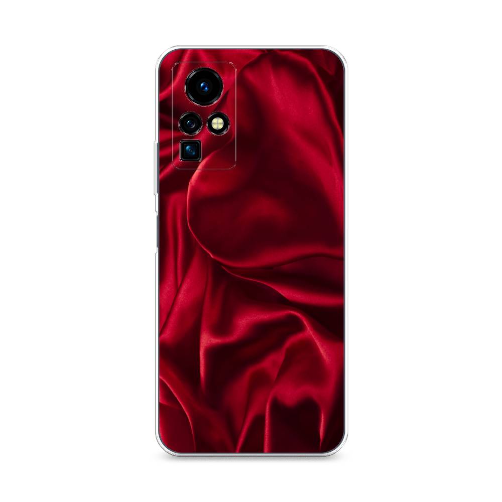 

Чехол Awog на Infinix Zero X Pro "Текстура красный шелк", Разноцветный, 3101150-3