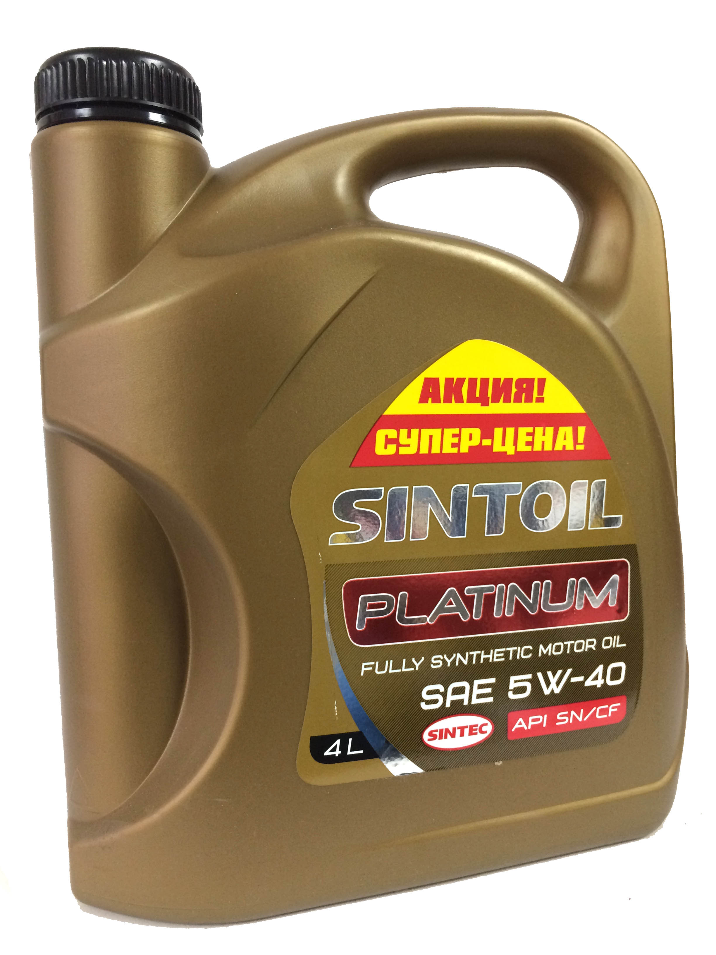 Моторное масло Sintoil Platinum 5W40 4 л