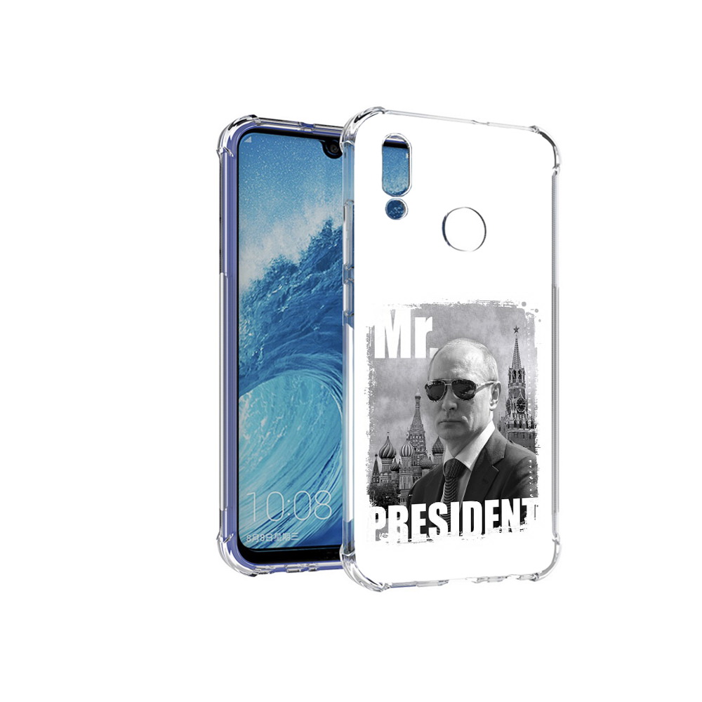 

Чехол MyPads Tocco для Huawei P Smart (2019) Путин, Прозрачный, Tocco