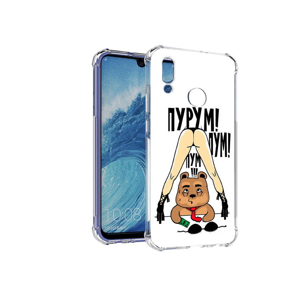 

Чехол MyPads Tocco для Huawei P Smart (2019) Пурум пум пум, Прозрачный, Tocco