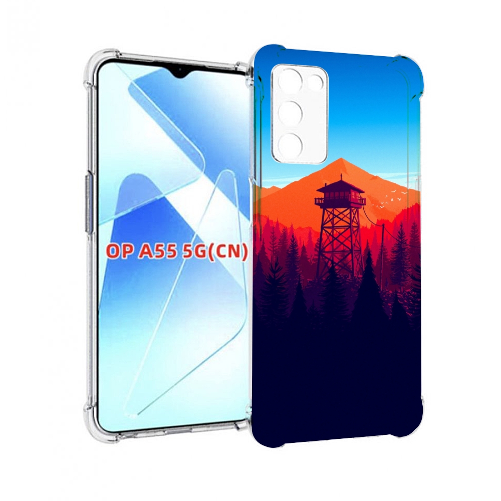 

Чехол MyPads лес с оранжевыми горами для Infinix Zero X Neo, Прозрачный, Tocco