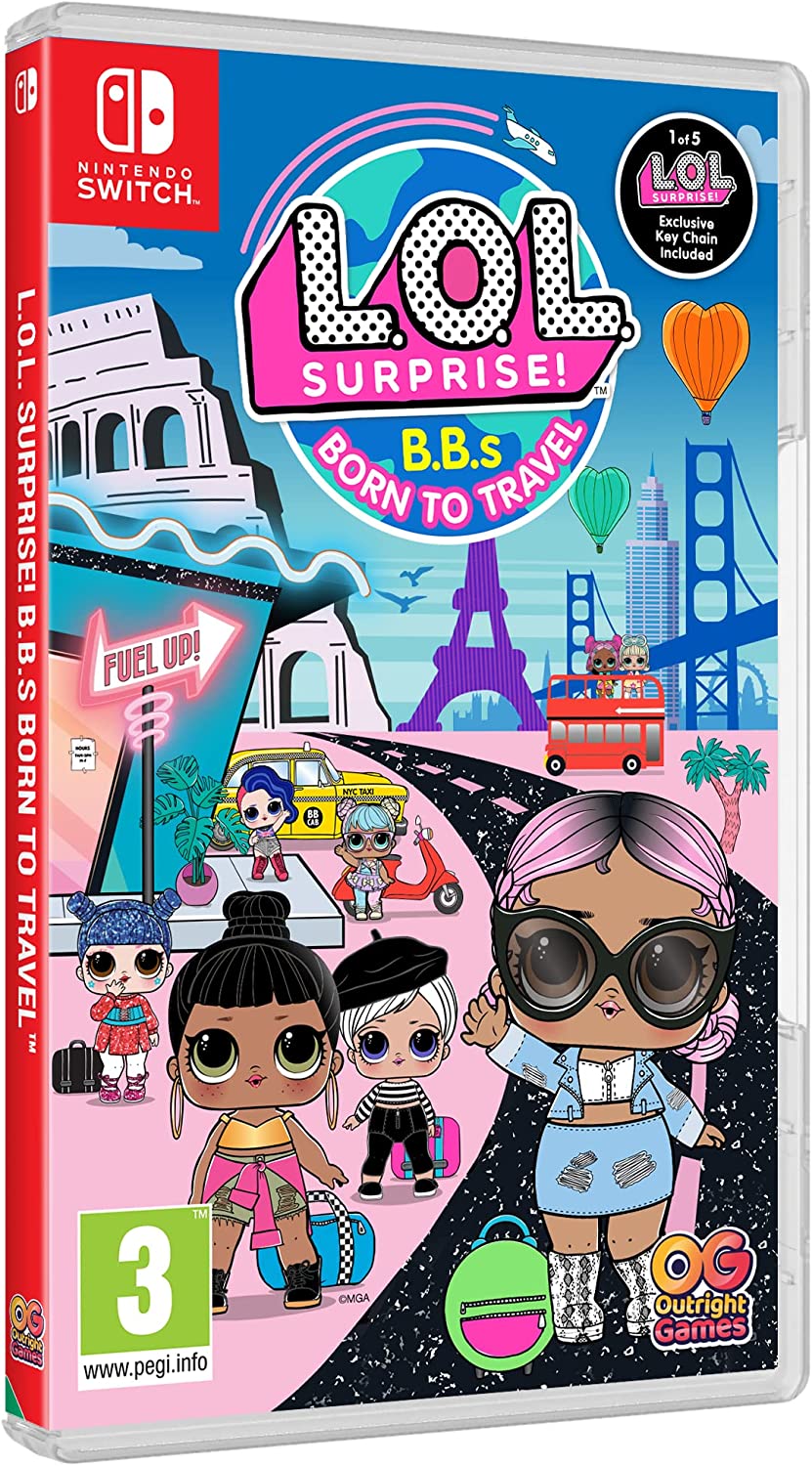 

Игра L.O.L. Suprise! B.B.s Born To Travel (NS, полностью на иностранном языке)