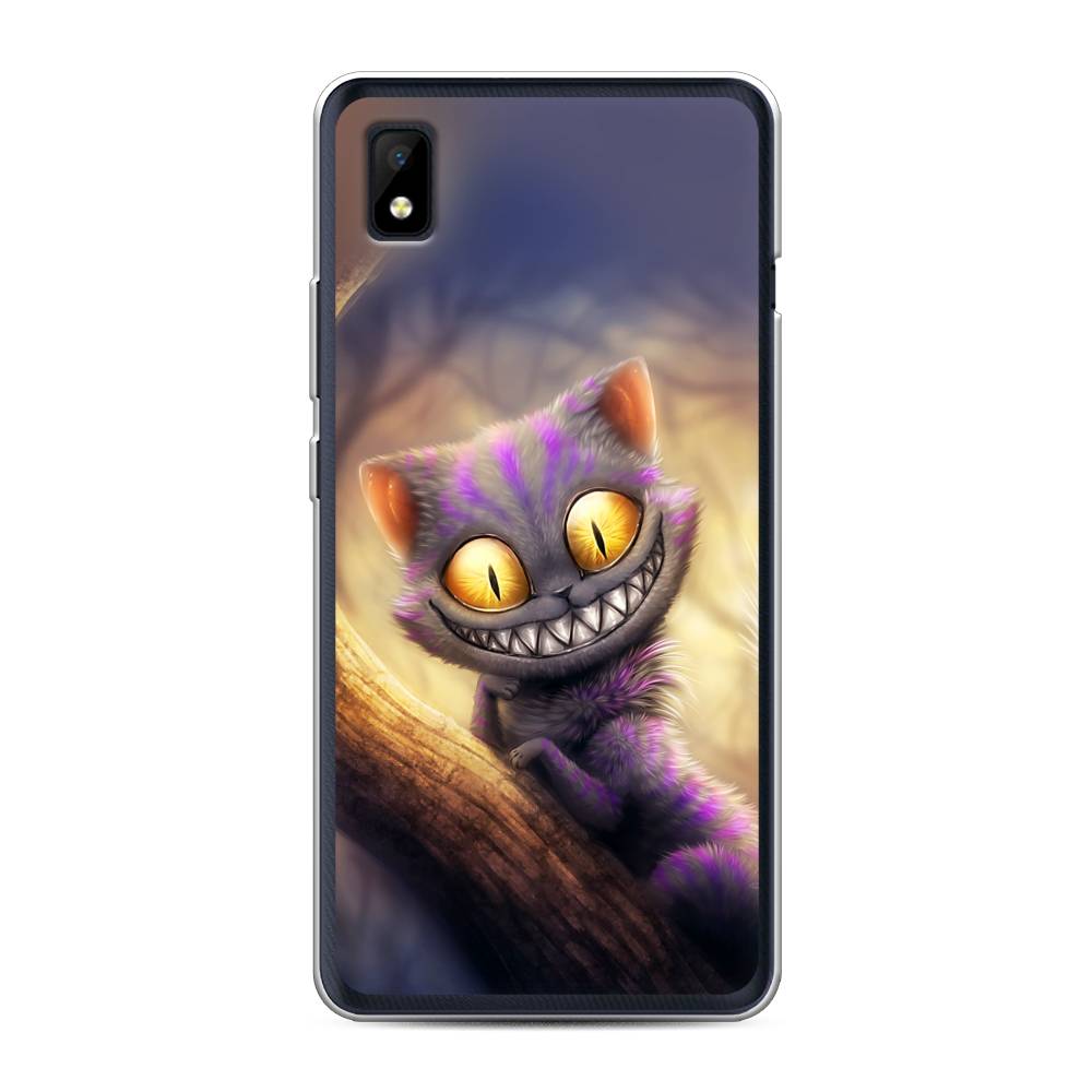 

Чехол Awog на ZTE Blade L210 / ЗТЕ Блэйд L210 "Cheshire Cat", Разноцветный, 134150-1