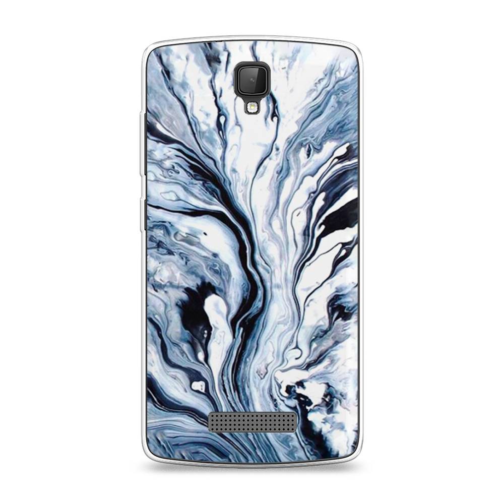 

Чехол Awog на ZTE Blade L5 (L5 Plus) / ЗТЕ Блэйд L5 (L5 Plus) "Голубой минерал мрамор", 130350-3