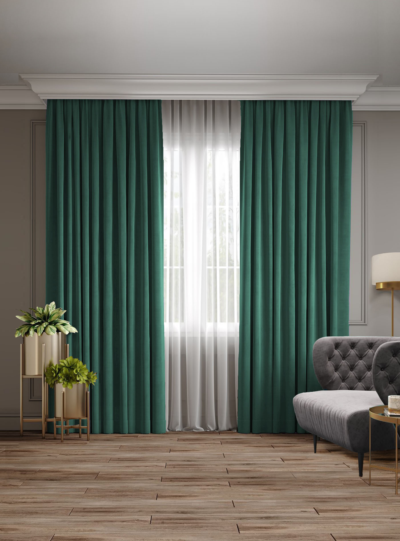 Комплект штор ПоШву блэкаут 300х270 см для комнаты спальни кухни гостиной