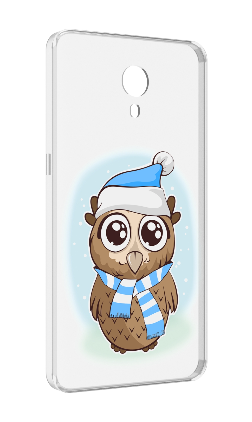 

Чехол MyPads сова-в-шарфике-и-шапке для Meizu M3 Note, Прозрачный, Tocco