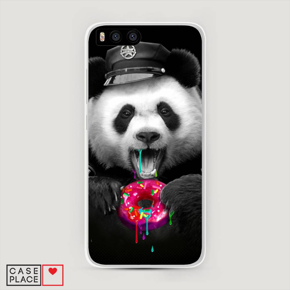 

Пластиковый чехол "Панда police" на Xiaomi Mi6