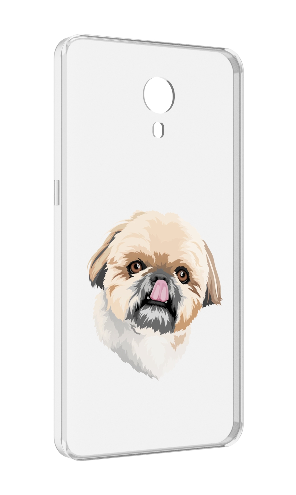

Чехол MyPads собачка-с-язычком для Meizu M3 Note, Прозрачный, Tocco