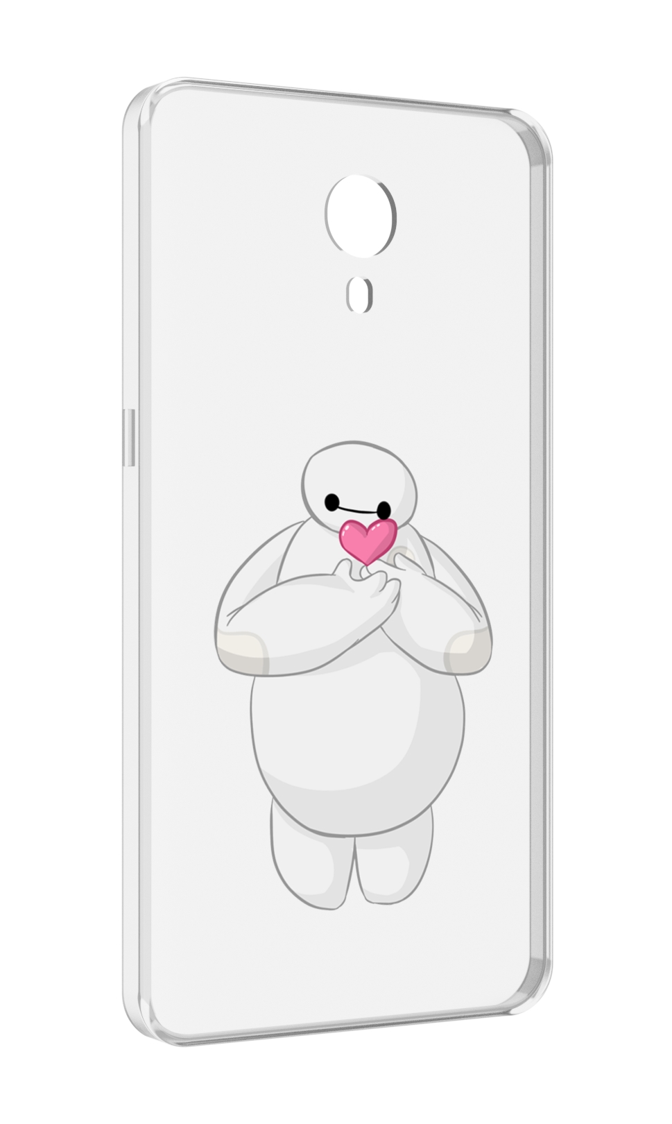 

Чехол MyPads снеговик-с-сердечком для Meizu M3 Note, Прозрачный, Tocco