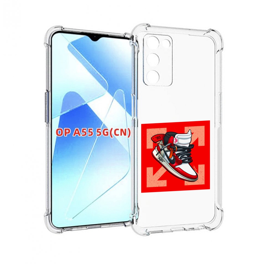 Чехол MyPads кроссовок джордан офвайт для Infinix Zero X Neo