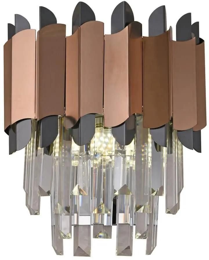 

Бра HIPER Dafna H171-3, 40Вт, бронза/хром
