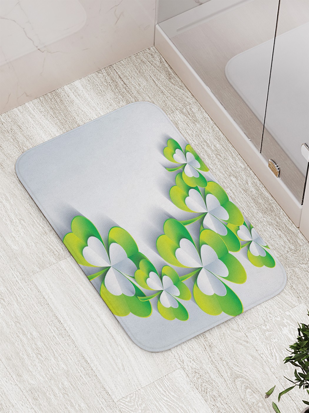 

bath_86459 Коврик противоскользящий для ванной, сауны, бассейна, 77х52 см