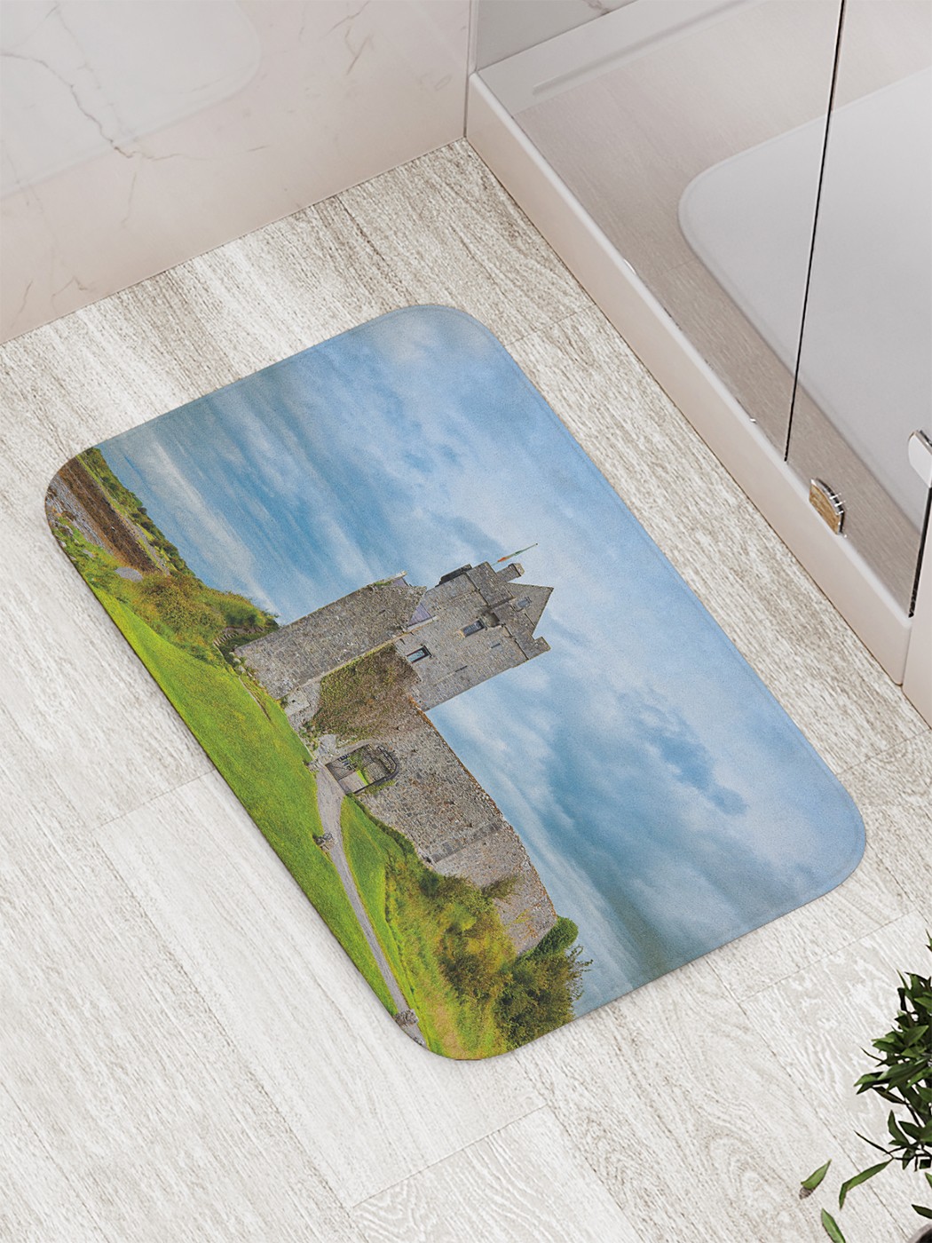 

bath_86456 Коврик противоскользящий для ванной, сауны, бассейна, 77х52 см