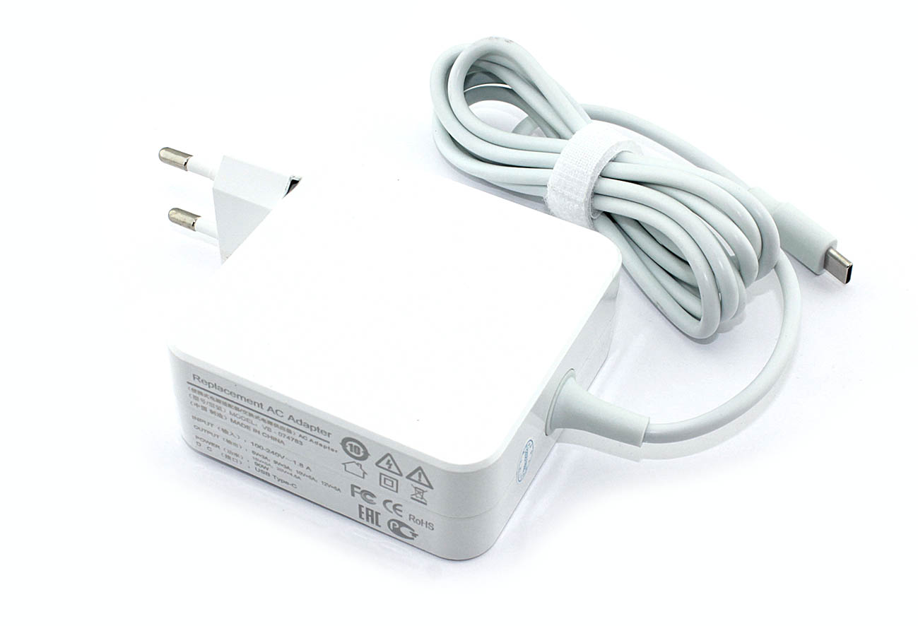 Блок питания OEM для ноутбуков Xiaomi 90W USB-C white (Type-C)