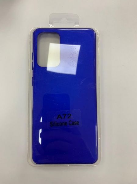 

Накладка силикон Soft Touch для Samsung Galaxy A72 (SM-A725) Blue, Синий, Samsung A72