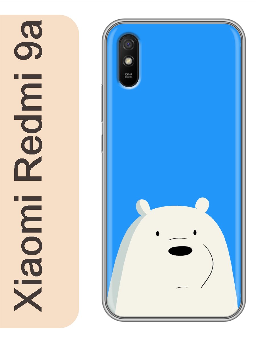 

Чехол на Xiaomi Redmi 9a мишка 846, Прозрачный, red9azhiv
