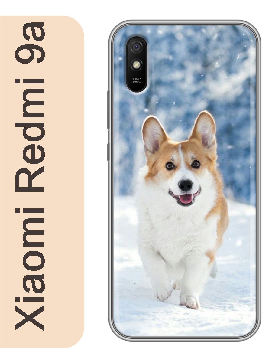 

Чехол на Xiaomi Redmi 9a корги 841, Прозрачный, red9adogs