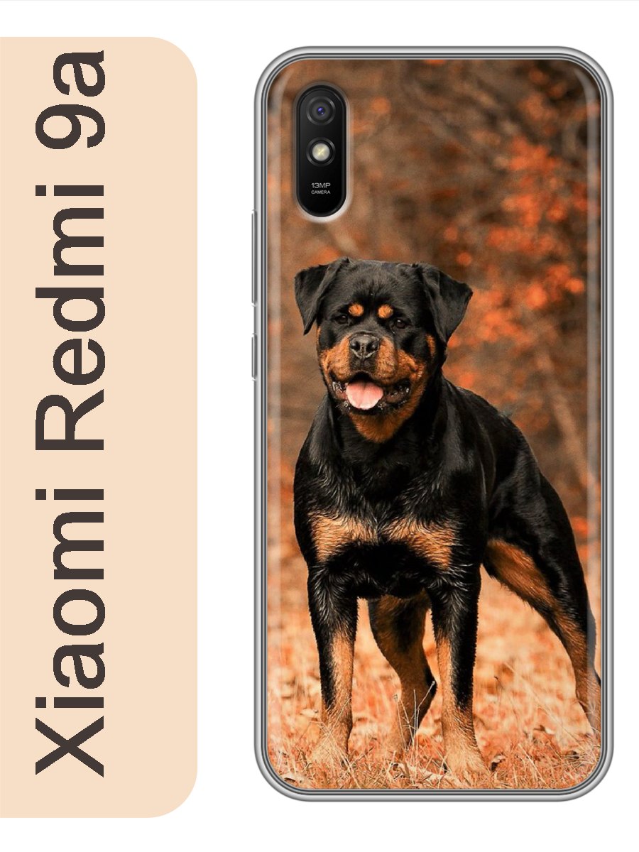 

Чехол на Xiaomi Redmi 9a ротвейлер 836, red9adogs