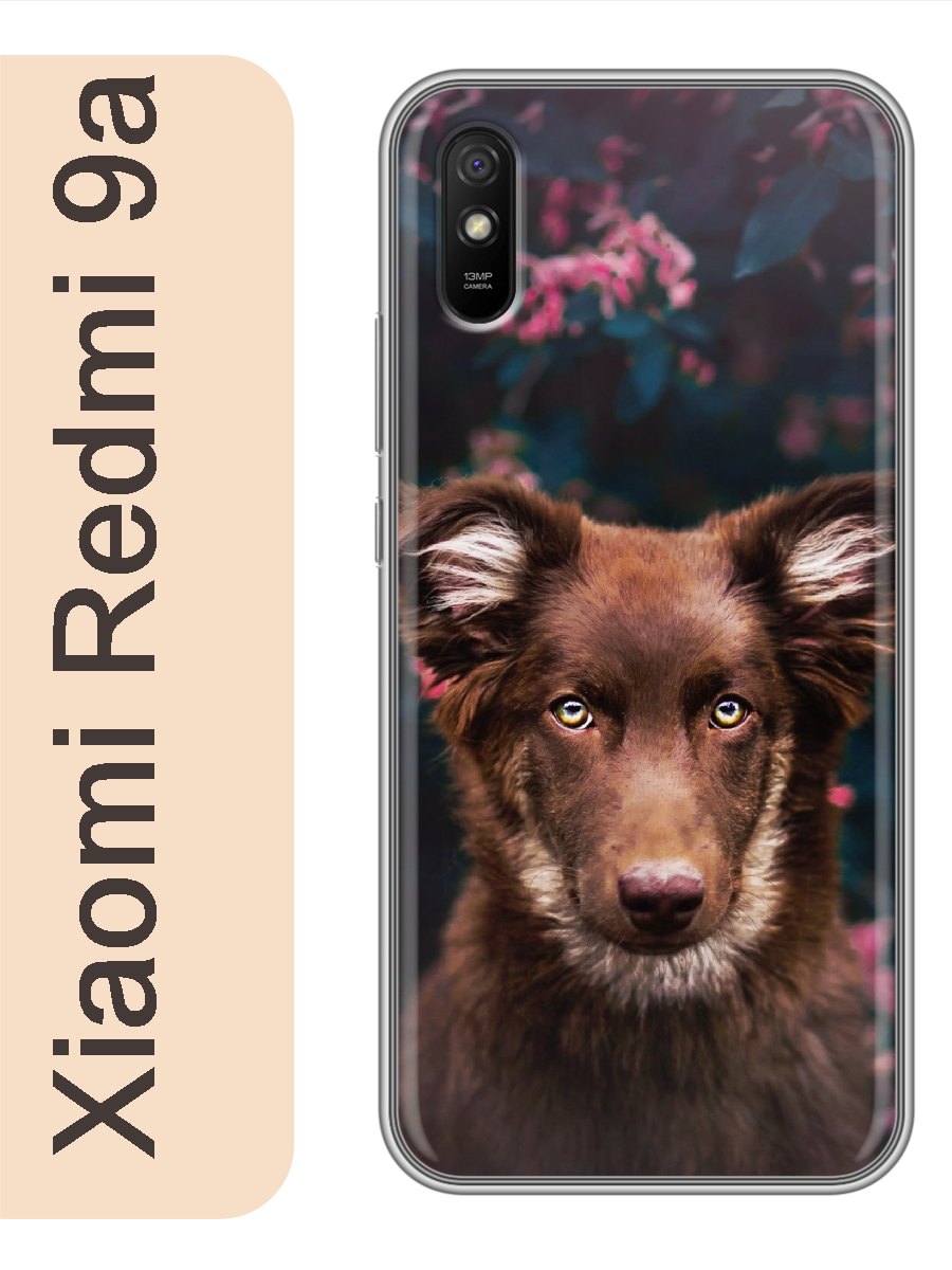 

Чехол на Xiaomi Redmi 9a пес шоколадный 835, Прозрачный, red9adogs
