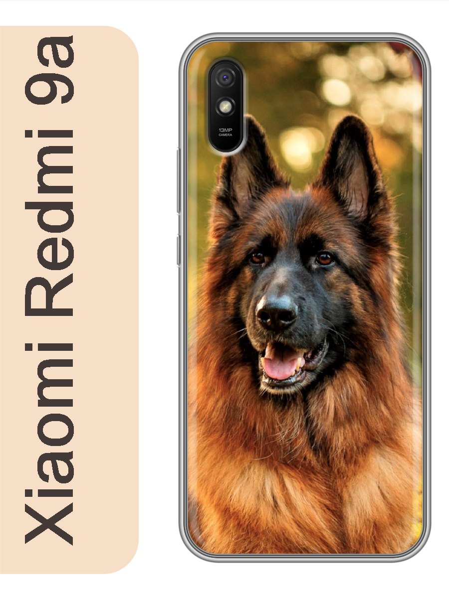 

Чехол на Xiaomi Redmi 9a овчарка 827, Прозрачный, red9adogs