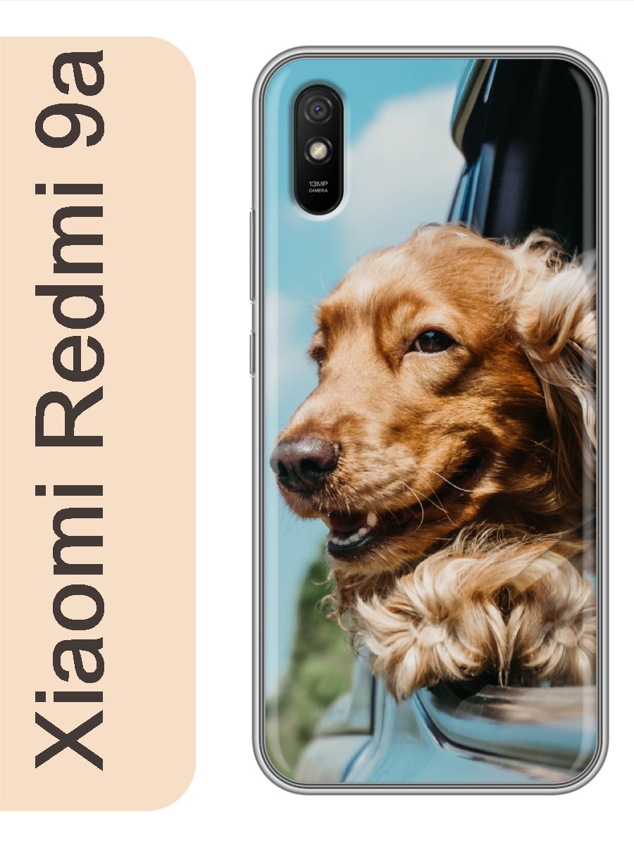 

Чехол на Xiaomi Redmi 9a собака в машине 826, Прозрачный, red9adogs