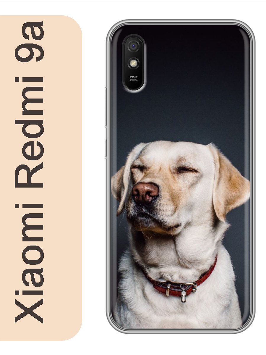 

Чехол на Xiaomi Redmi 9a лабрадор 823, Прозрачный, red9adogs