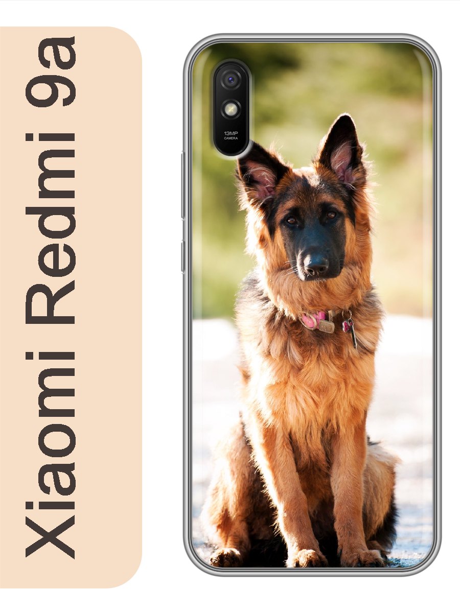

Чехол на Xiaomi Redmi 9a собака 818, Прозрачный, red9adogs
