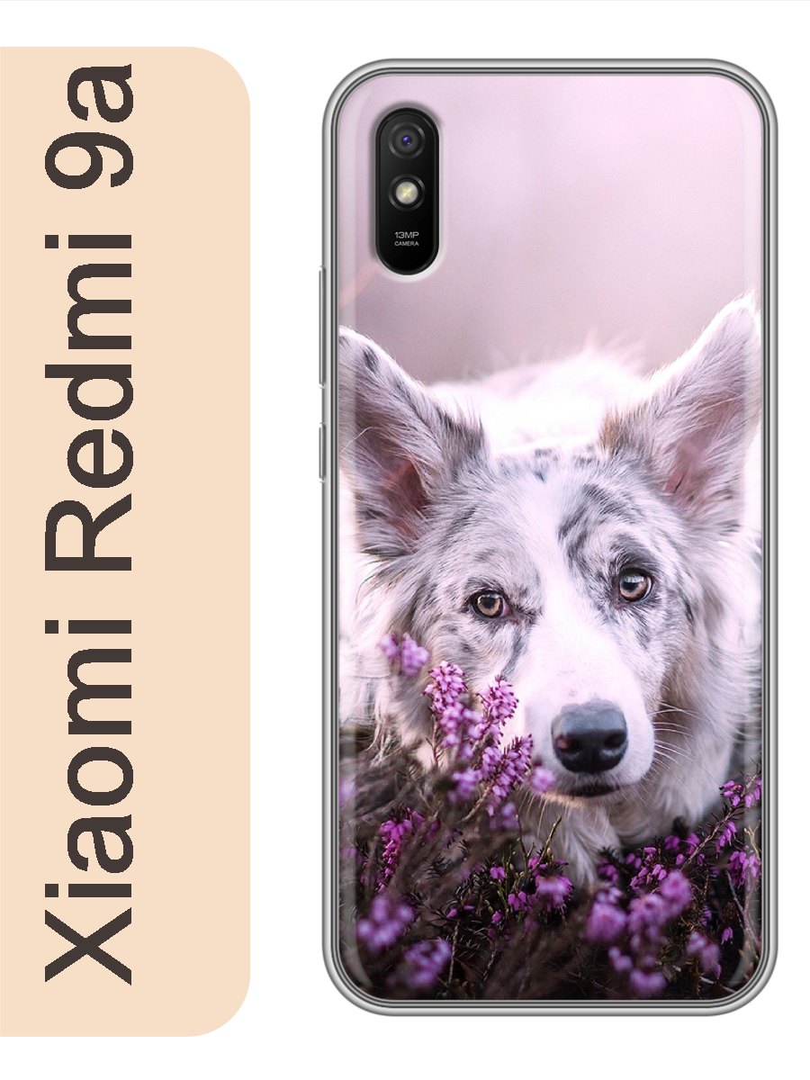

Чехол на Xiaomi Redmi 9a пятнистая собака 816, Прозрачный, red9adogs